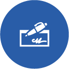 writing check icon